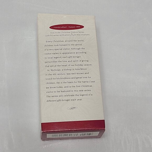 Hallmark Keepsake Ornament St Nicholas Christmas Visitors 1995 Collectors Series - Picture 3 of 15